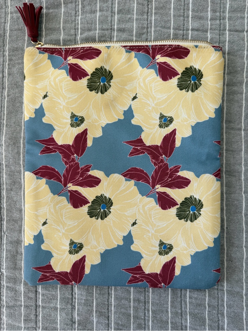 Anthropologie Rachel Pally Floral Vegan Faux Leather Clutch
